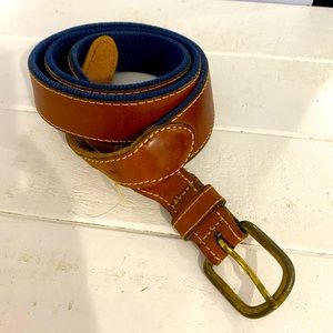 Leather belt